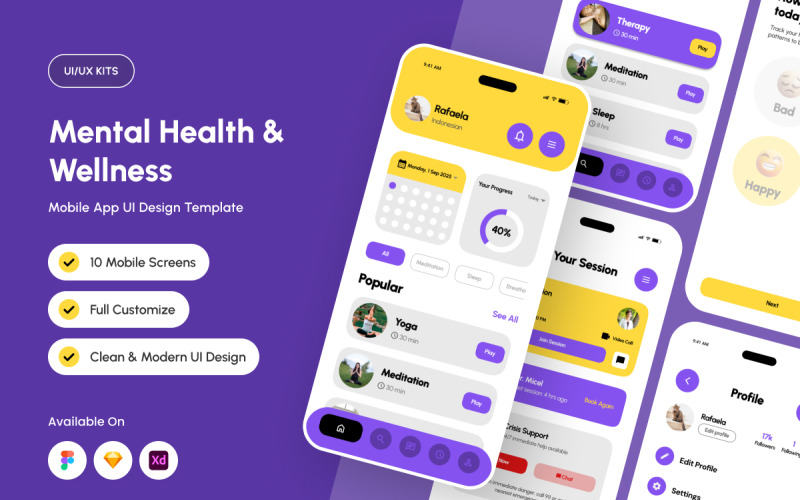 Heartiv – UI-kit för emotionell vård