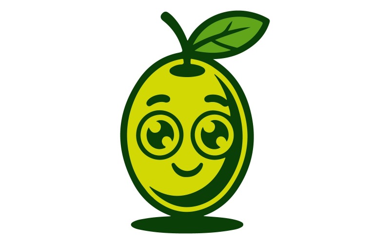 Conception d'un logo en forme de branche d'olivier avec des feuilles pour l'identité visuelle et l'emballage d'une marque d'huile d'olive biologique