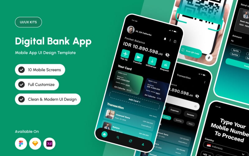 Credora – 信贷金融 UI 套件