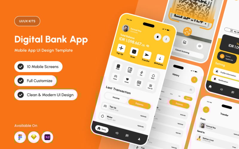 NexaPay – комплект інтерфейсу цифрового гаманця