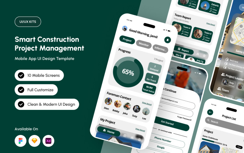 Formex – Smart byggapp UI-kit