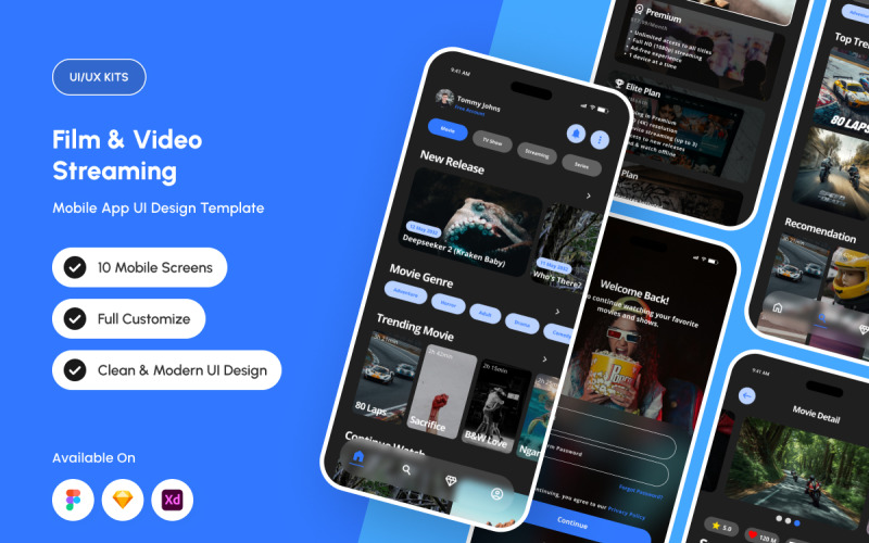iVision – 视频流媒体移动应用