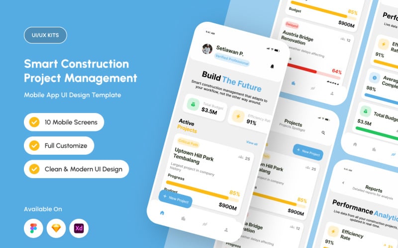 ManDoor – App voor bouwprojectmanagers