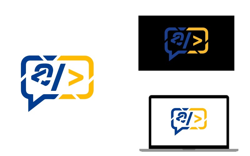 Symbol kódování umělé inteligence uvnitř bubliny, izolovaný na bílém pozadí vektorový design