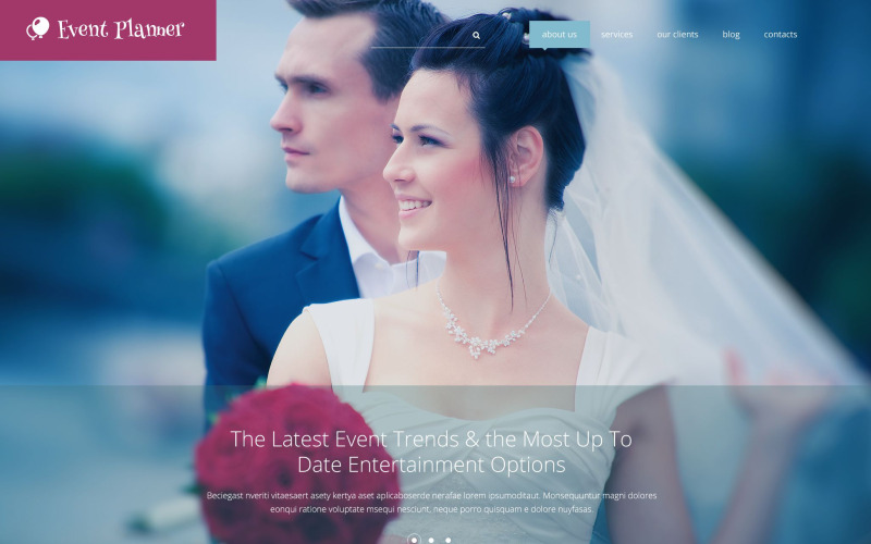 Eseménytervező Drupal sablon