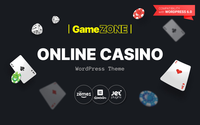 GameZone - Fogadási és online kaszinó WordPress téma