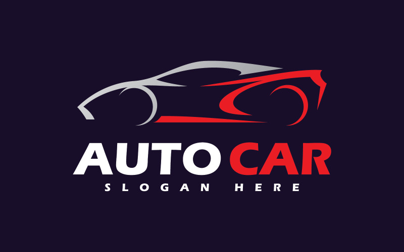 Car Logo Icons, Auto car logo. Motor vehicle silhouette V5