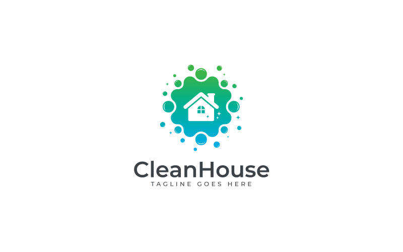 House Cleaning Logo Design