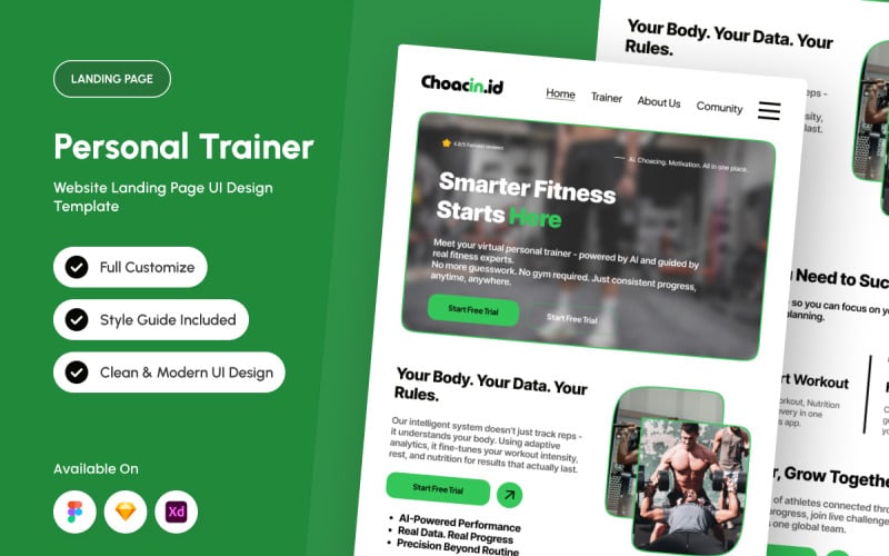 Choacin – Virtuell tränarlandning