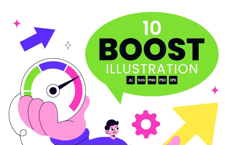 10 Illustrationer för att stärka affärsverksamheten