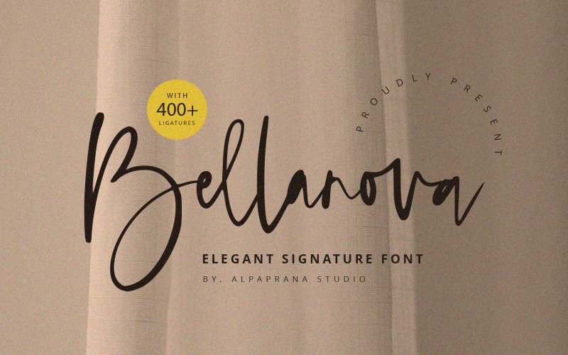 Bellanova - Signaturtypsnitt