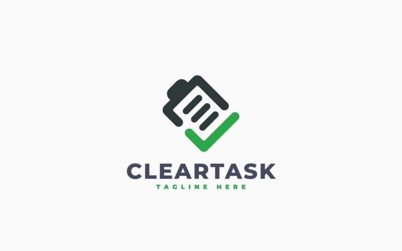 Check Task Logo Template Design
