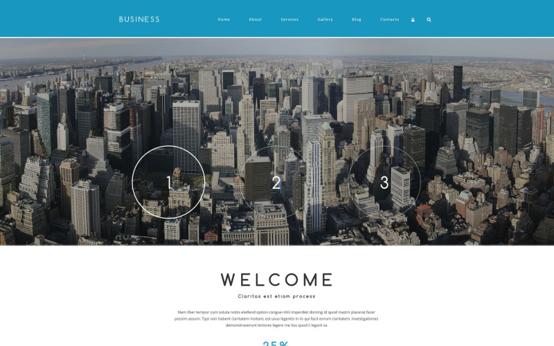 бизнес-партнер drupal шаблон