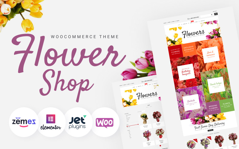 красочная тема woocommerce