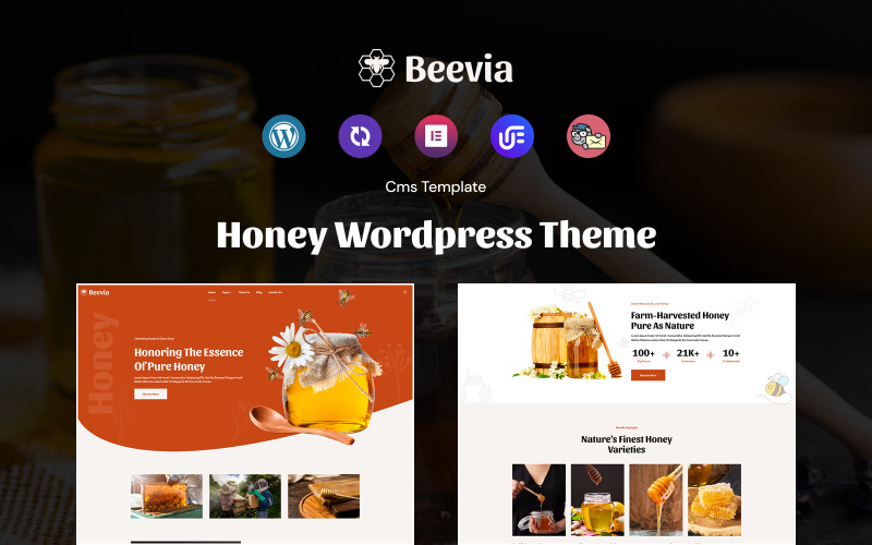 Beevia – WordPress-Theme für Honig und Imkerei