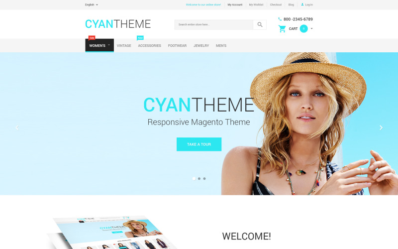 Cyan Theme