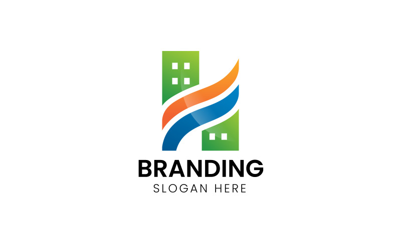 Logotipo elegante com a letra H - 1078