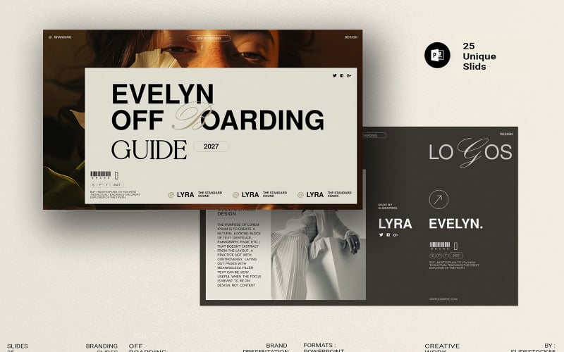 Шаблон PowerPoint для оффбординга