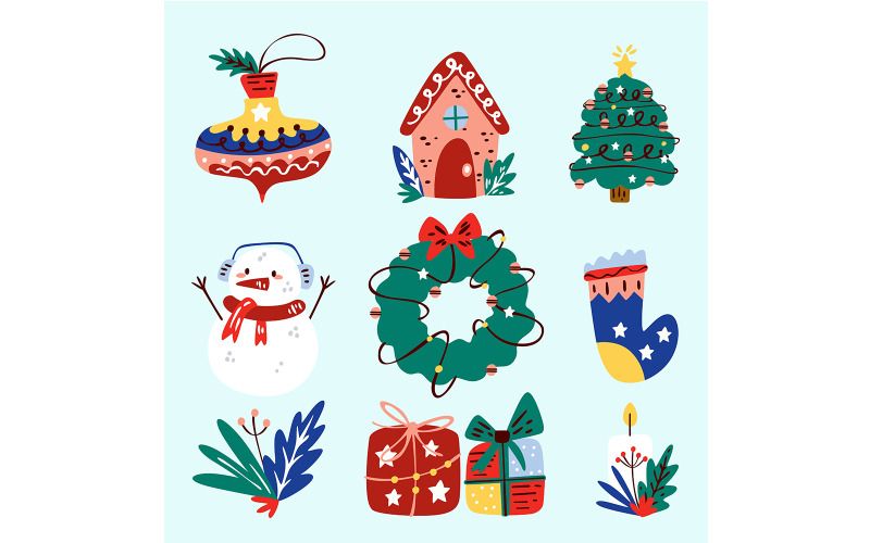 Christmas Objects Collection