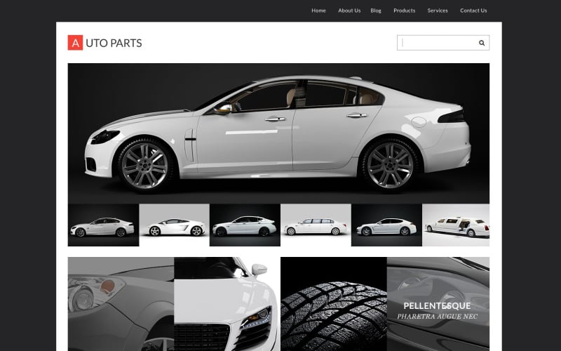 Адаптивна тема WordPress для Wheels & Tyres