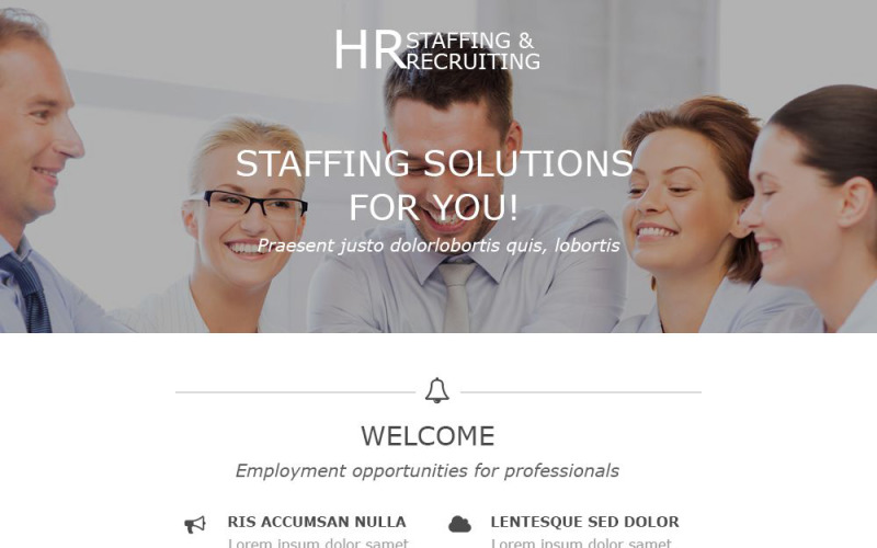 Consulting Responsive Newsletter Mall