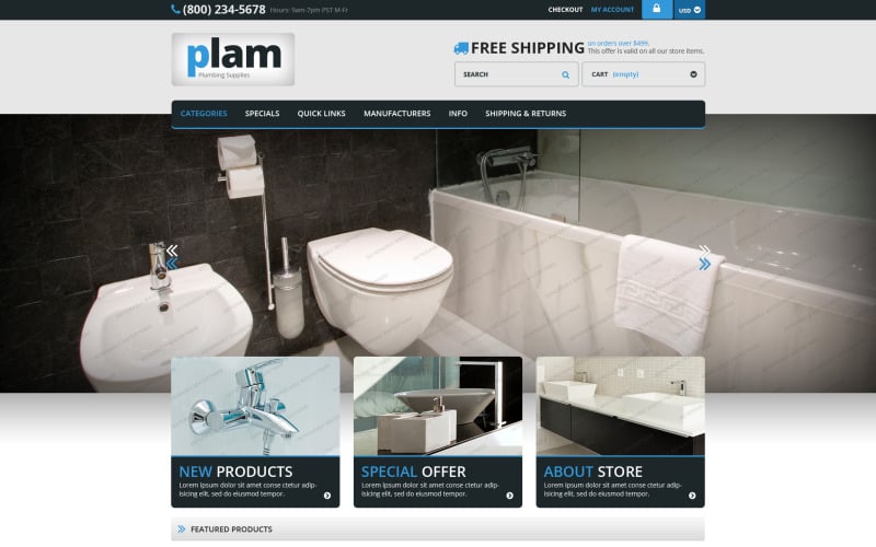 Modelo Plam ZenCart