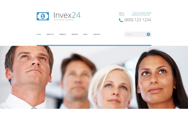 Šablona Joomla Invex24