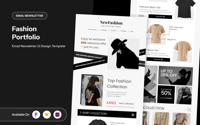 Nyhetsbrev via e-post för modebutiker