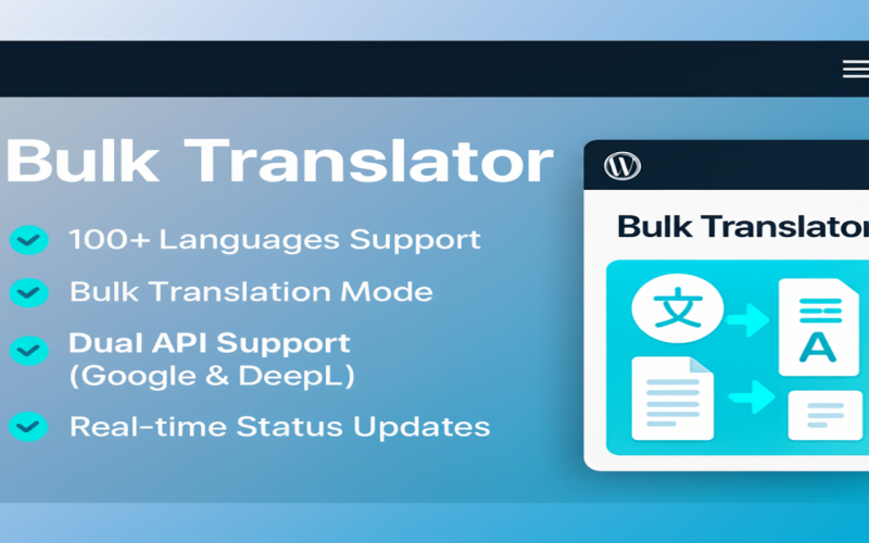 Viper Translator – profesjonalna wtyczka do tłumaczenia WordPress oparta na sztucznej inteligencji