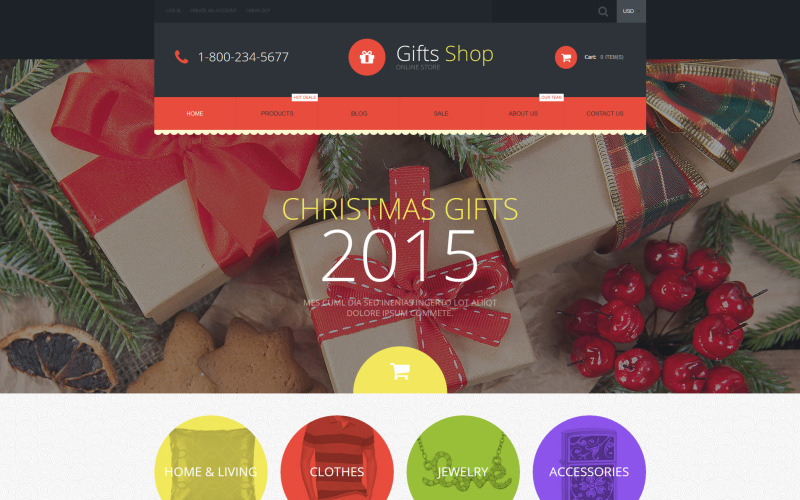 Gifts Shopify Teması