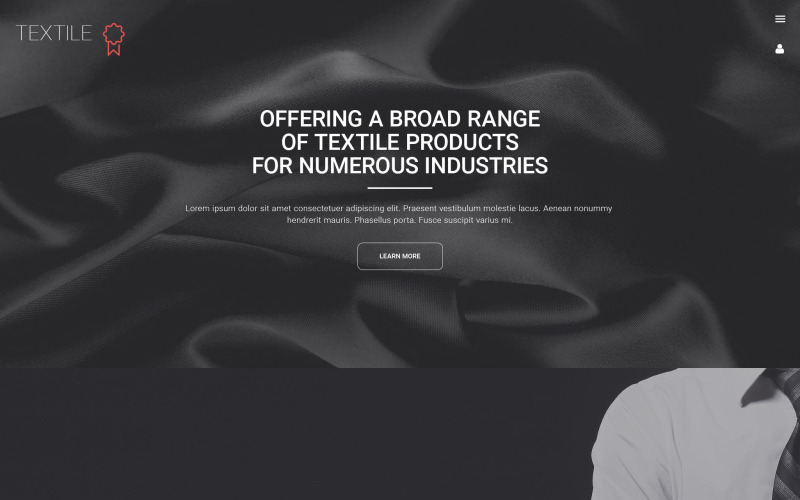 текстиль wordpress тема