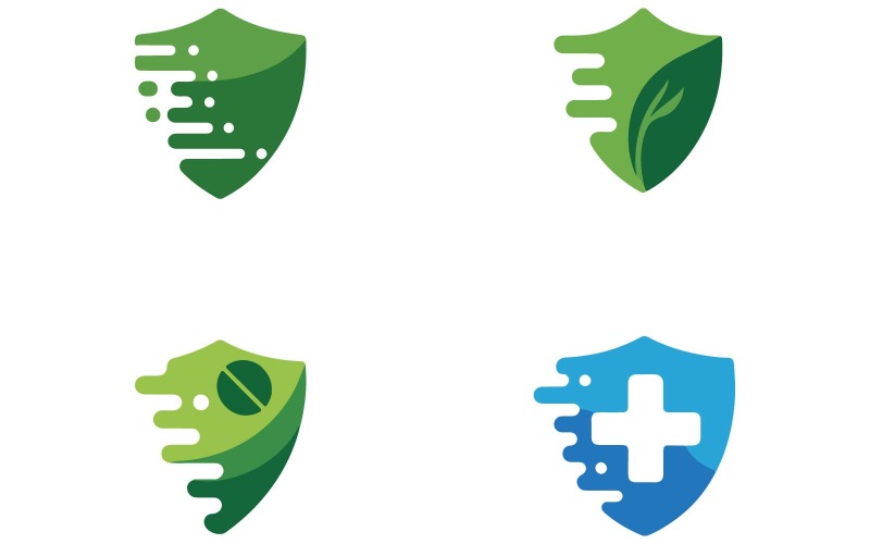 Modèle de marque graphique pour services de soins hospitaliers professionnels