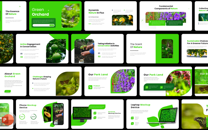 Presentazione Powerpoint sulla natura verde
