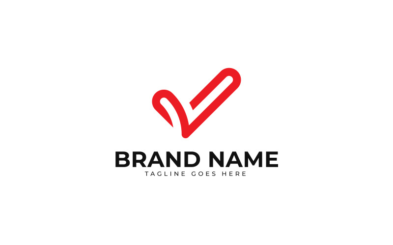 Check In Logo Design Check mark logo design template #556234 - TemplateMonster