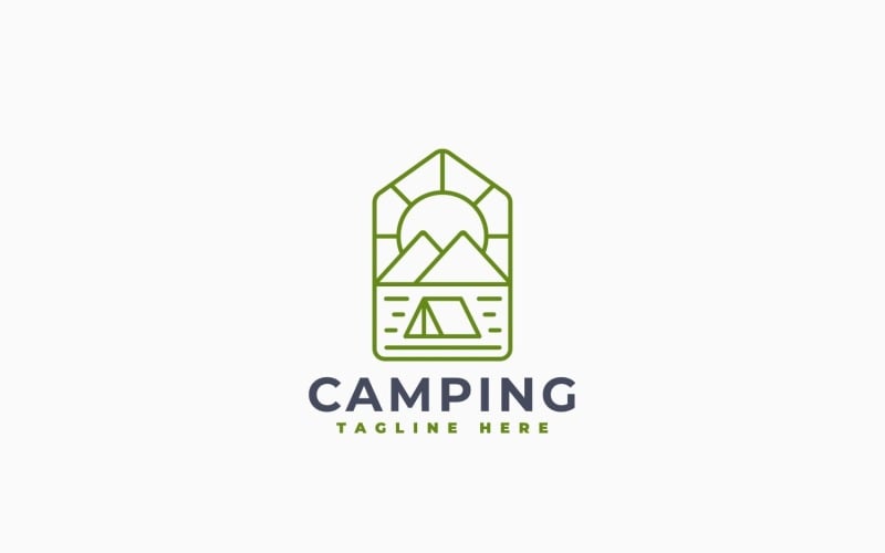 Wild Camp-logotypmalldesign