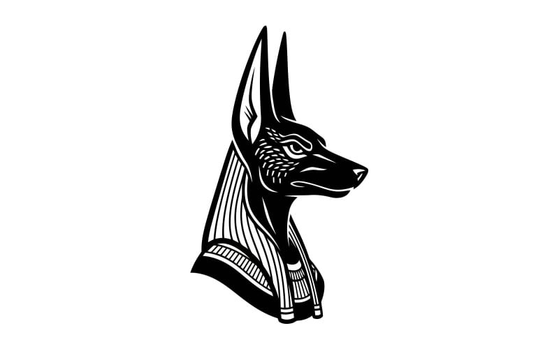 Ícono de cabeza de lobo tribal minimalista con diseño de arte lineal geométrico aislado sobre fondo blanco