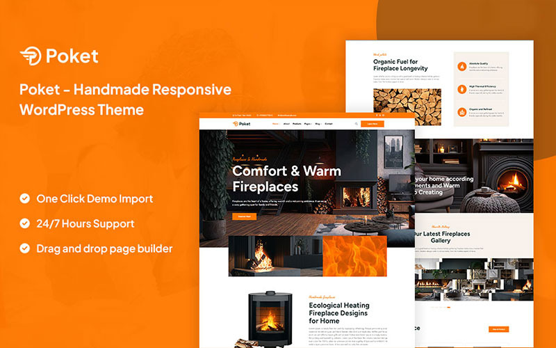 Pocket - Handgemaakt WordPress-thema