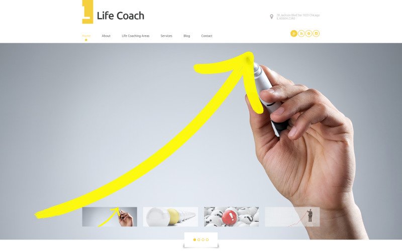 Life Coach WordPress-tema