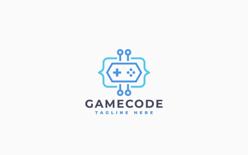 Design de logotipo para programação de jogos