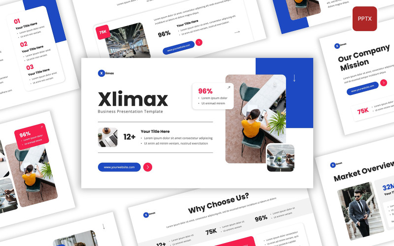 Xlimax - 商务 PowerPoint 模板