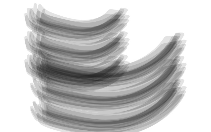 Создайте логотип с эффектом кисти.