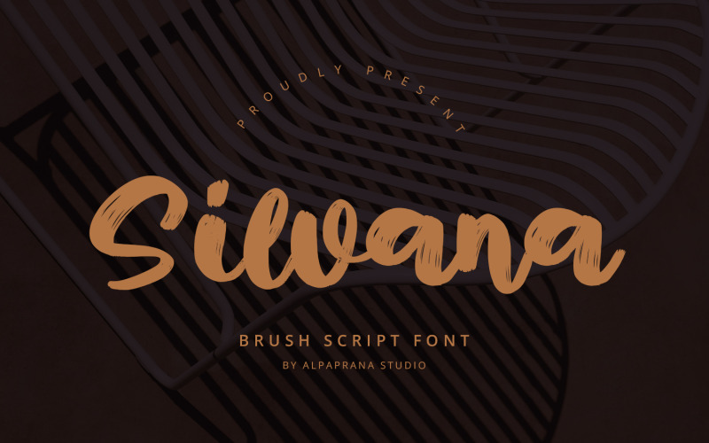 Silvana - Brush Script Font