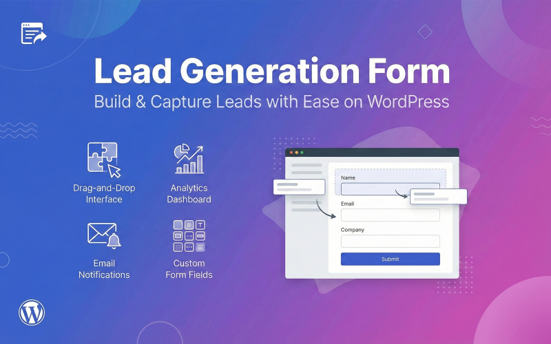 Lead Generation Form WordPress Plugin
