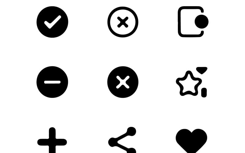 Minimalist Simge Paketi: Web ve Mobil Tasarım için Düz Arayüz Simgeleri
