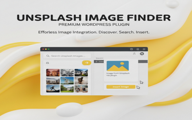 Vyhledávač obrázků Unsplash – Plugin pro WordPress zdarma pro tvorbu obrázků