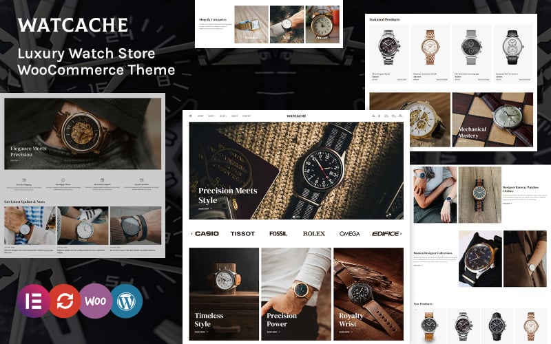 Watcache - WooCommerce-thema voor sieraden- en horlogewinkels