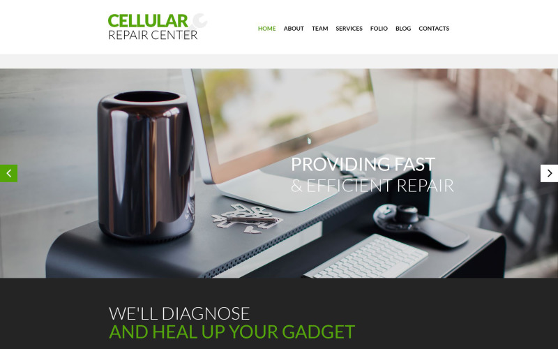 Celluar Repair Center PSD Template