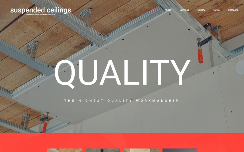 строительная компания moto cms 3 шаблон