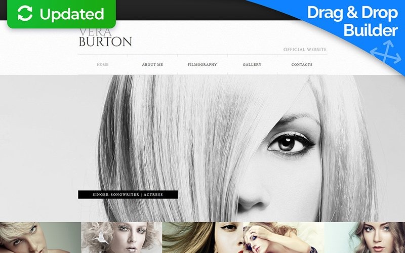 шаблон singer moto cms 3