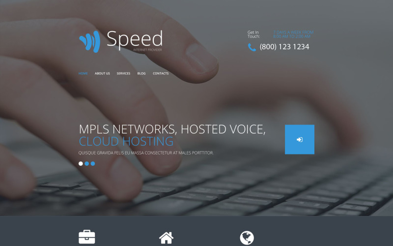 Speed PSD Template